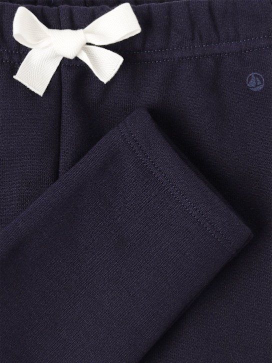Petit Bateau: Cotton sweatpants - ネイビー - kids-boys_1 | Luisa Via Roma
