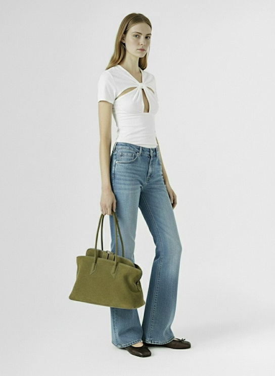 Coperni: 镂空有机棉上衣 - women_1 | Luisa Via Roma