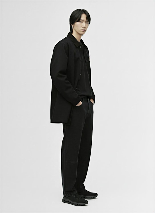 Carhartt WIP: Hose „New Maitland“ - Black, Stone Wa - men_1 | Luisa Via Roma