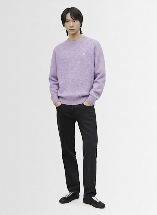 Carhartt WIP: 커티스 스웨터 - Tangled Phlox - men_1 | Luisa Via Roma