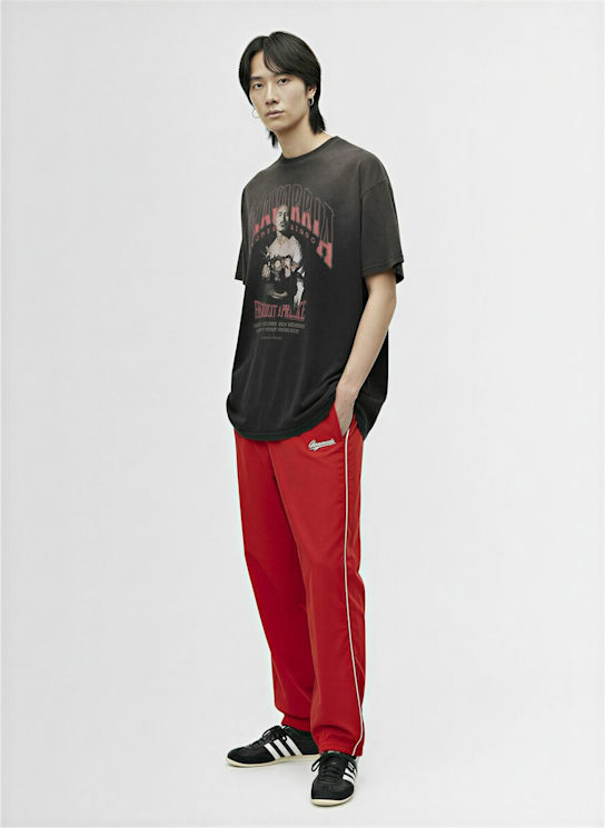 Willy Chavarria: San Chachi Produce Easy t-shirt - Black - men_1 | Luisa Via Roma