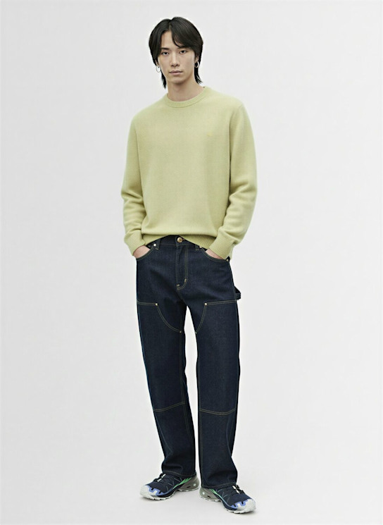Carhartt WIP: Curtis sweater - Tangled Brass - men_1 | Luisa Via Roma