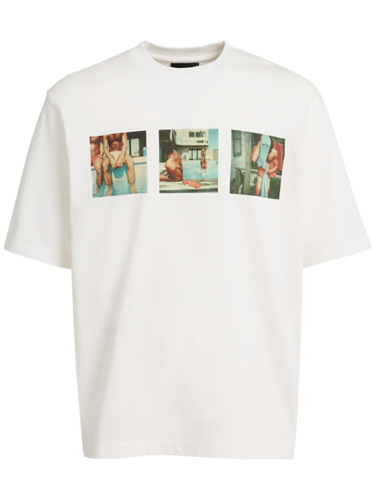 Dsquared2: Loose fit T恤 - 白色 - men_0 | Luisa Via Roma