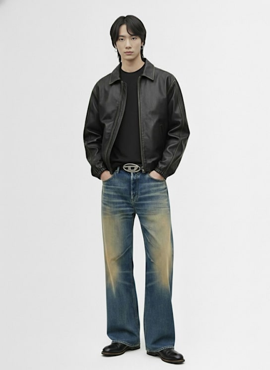 Diesel: J-ake zipped blouson - men_1 | Luisa Via Roma