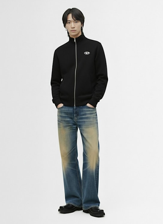 Diesel: S-ginni mock collar jacket - men_1 | Luisa Via Roma