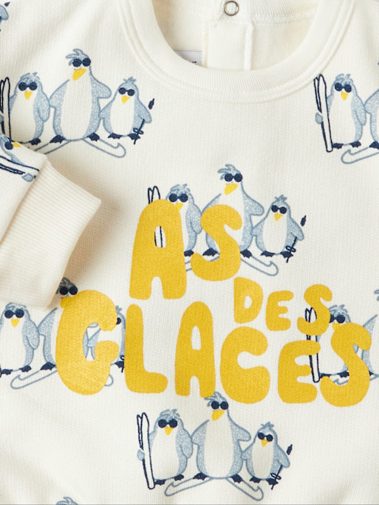 Petit Bateau: 印花棉质圆领卫衣 - 多色 - kids-girls_1 | Luisa Via Roma