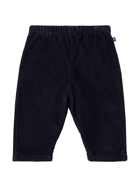 Petit Bateau: Cotton sweatpants - Azul Marino - kids-girls_0 | Luisa Via Roma