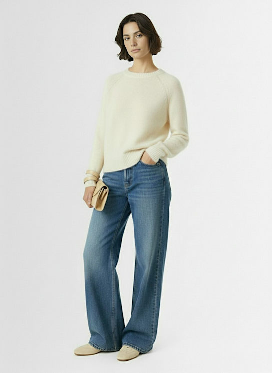 Kujten: Nimbus羊绒圆领毛衣 - women_1 | Luisa Via Roma