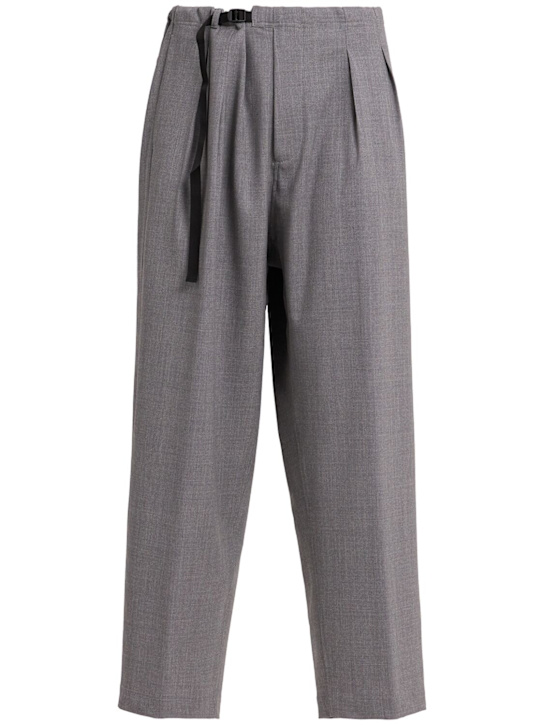 Seven Gauge: Wool blend pants - men_0 | Luisa Via Roma