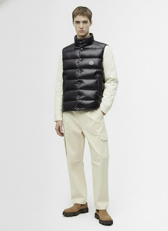 Moncler: Tibb nylon down jacket - men_1 | Luisa Via Roma