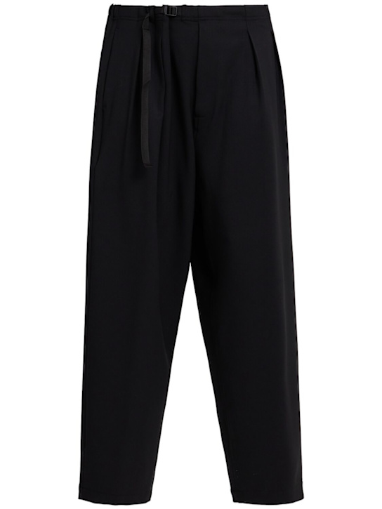 Seven Gauge: Wool blend pants - men_0 | Luisa Via Roma