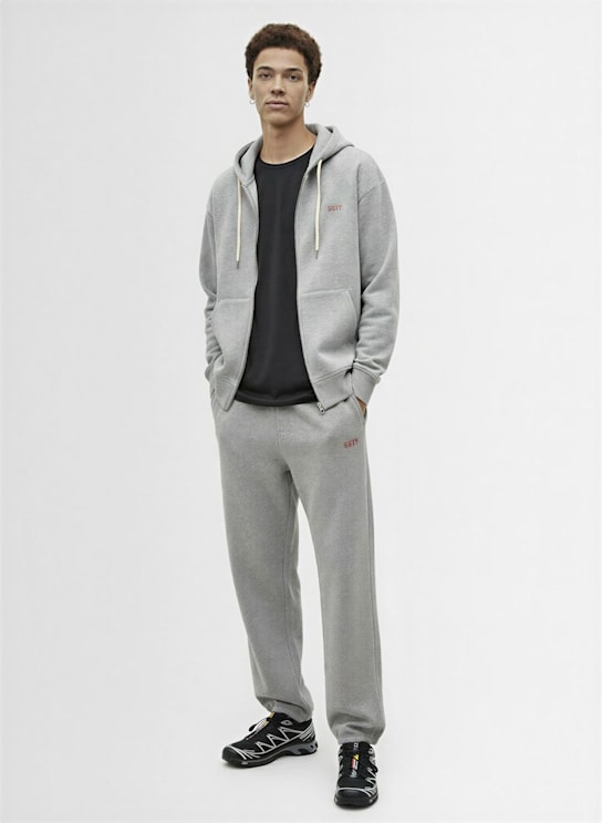 SOTF: Full zip hoodie - Heather Grey - men_1 | Luisa Via Roma