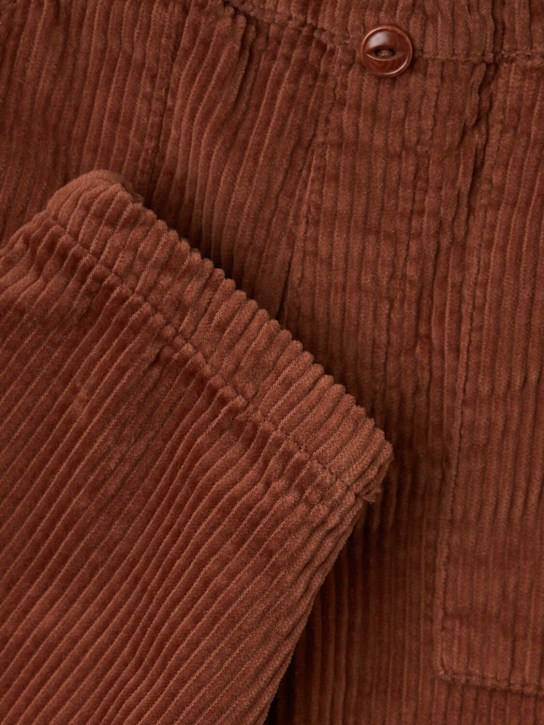 1 + IN THE FAMILY: Cotton corduroy pants - ブラウン - kids-girls_1 | Luisa Via Roma