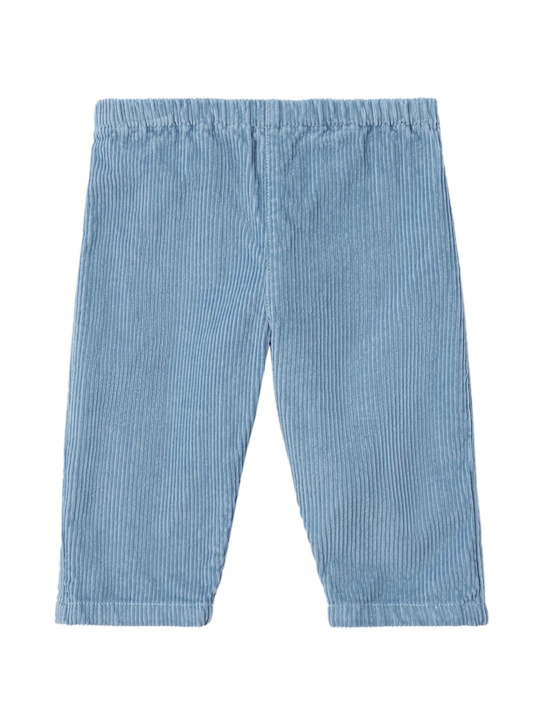 Petit Bateau: Cotton sweatpants - Blu - kids-boys_0 | Luisa Via Roma