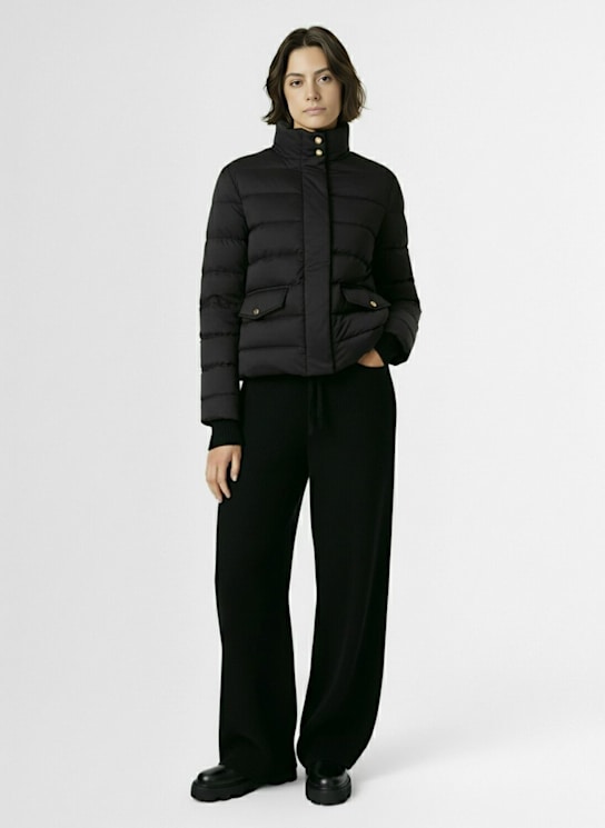 Moncler: Bessettes tech down jacket - women_1 | Luisa Via Roma