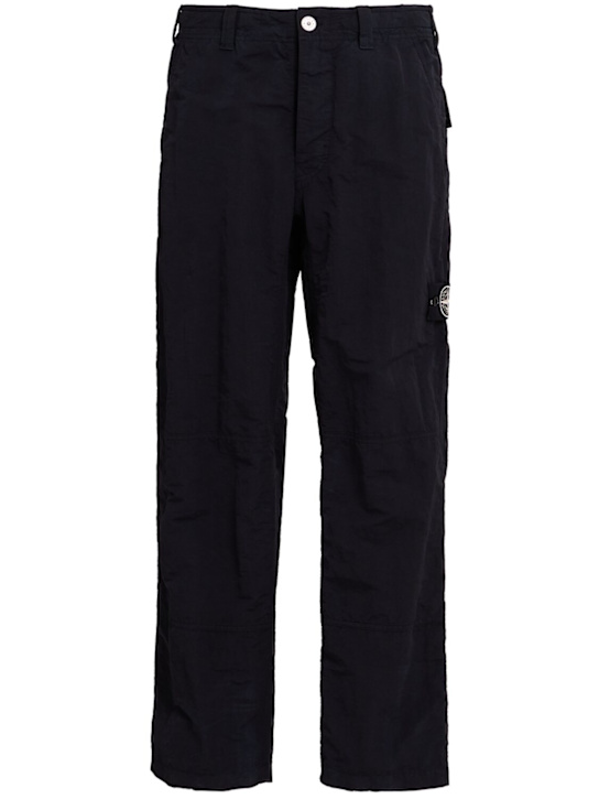Stone Island: Nylon pants - men_0 | Luisa Via Roma