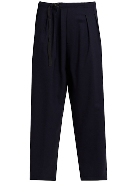 Seven Gauge: Wool blend pants - men_0 | Luisa Via Roma