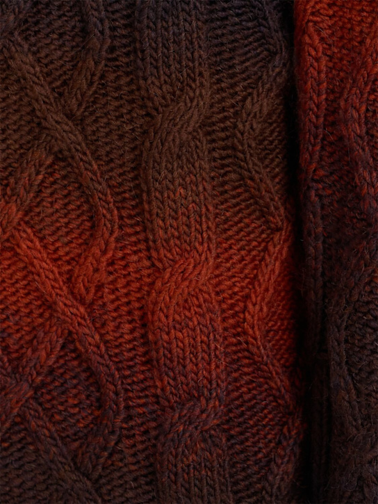 Seven Gauge: Acrylic blend degradé crewneck sweater - men_1 | Luisa Via Roma