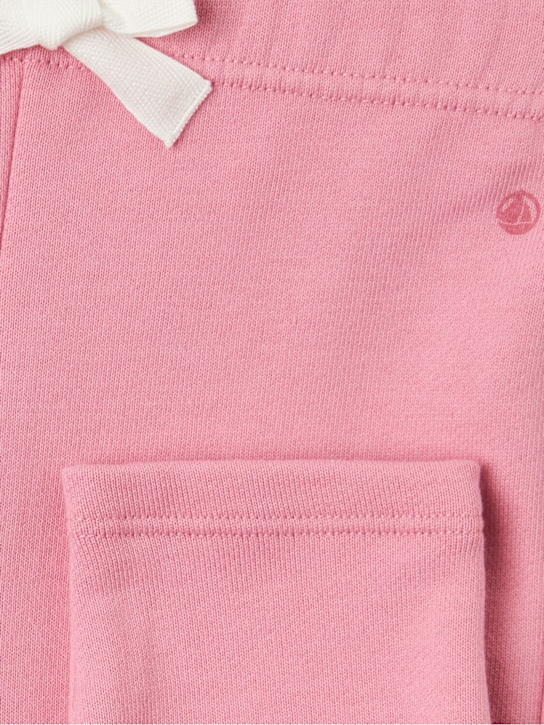 Petit Bateau: Cotton sweatpants - フクシャ - kids-girls_1 | Luisa Via Roma