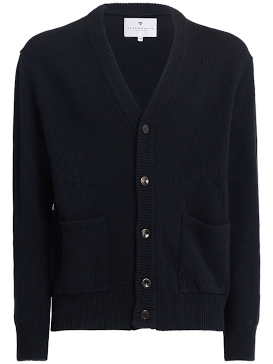 Seven Gauge: 羊毛针织开衫 - men_0 | Luisa Via Roma