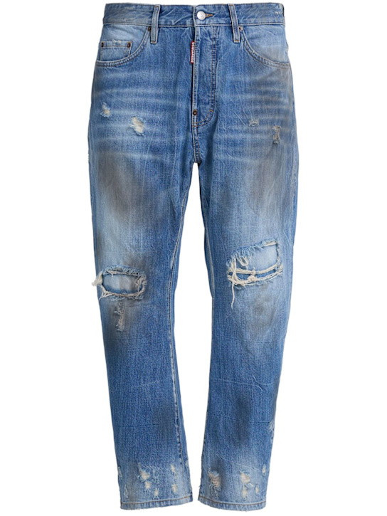 Dsquared2: Bro jeans - ネイビー - men_0 | Luisa Via Roma
