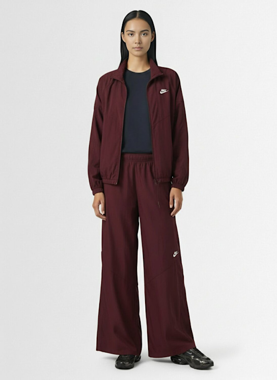 Nike: Sportswear pants - Burgundy Crush/ - women_1 | Luisa Via Roma