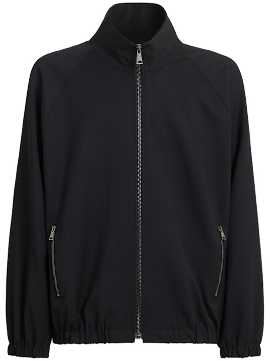 Seven Gauge: Casual wool bomber jacket - men_0 | Luisa Via Roma