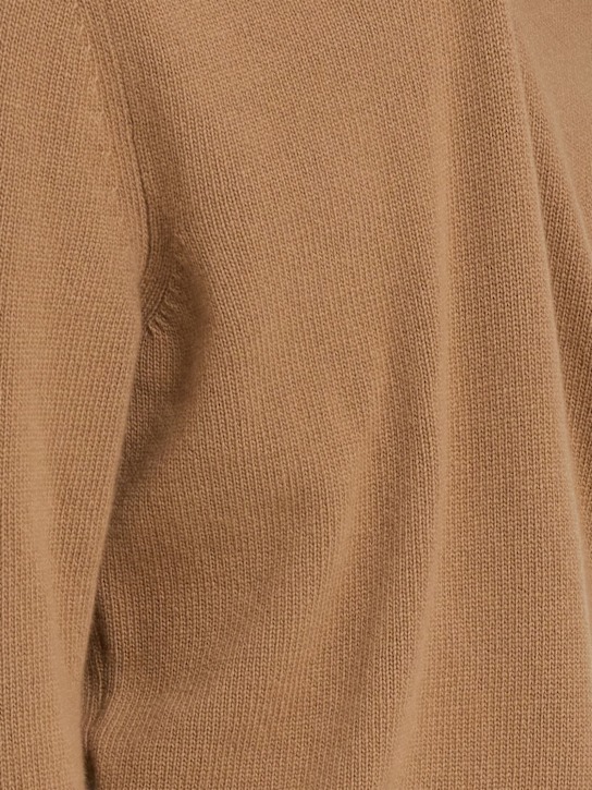 Seven Gauge: Wool knit turtleneck sweater - men_1 | Luisa Via Roma