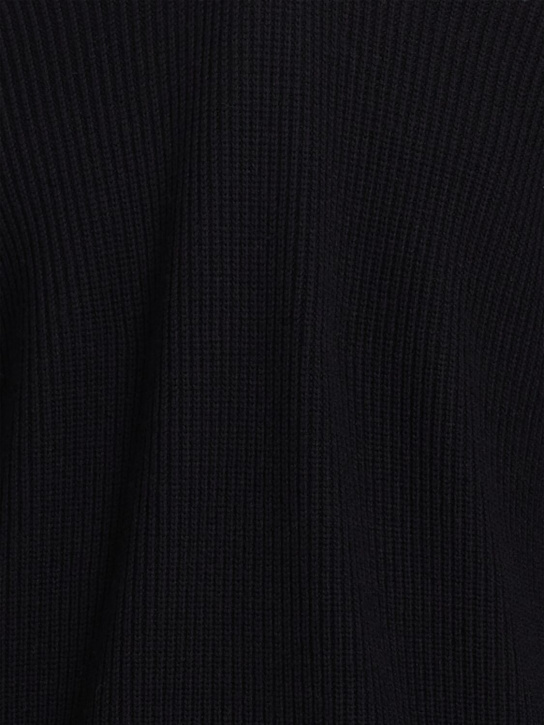 Seven Gauge: Wool knit turtleneck sweater - men_1 | Luisa Via Roma