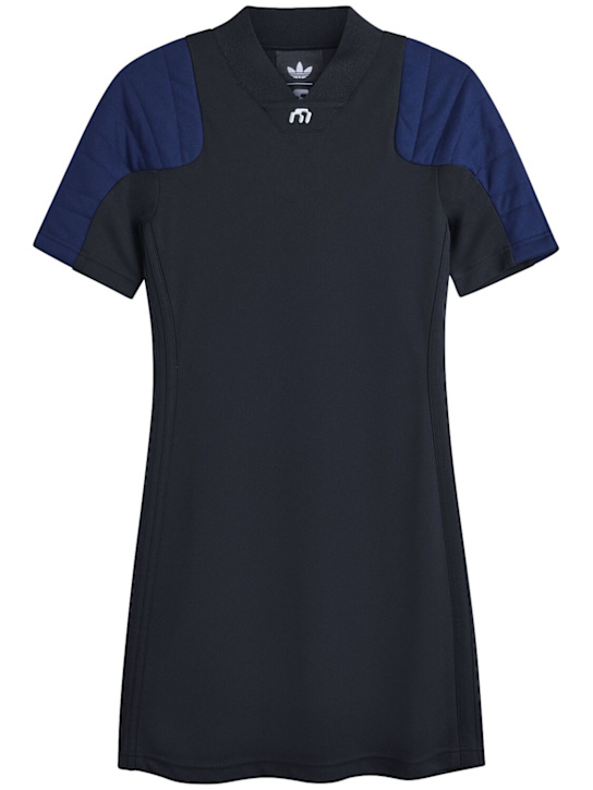 adidas Originals: Miaou dress - Nero - women_0 | Luisa Via Roma