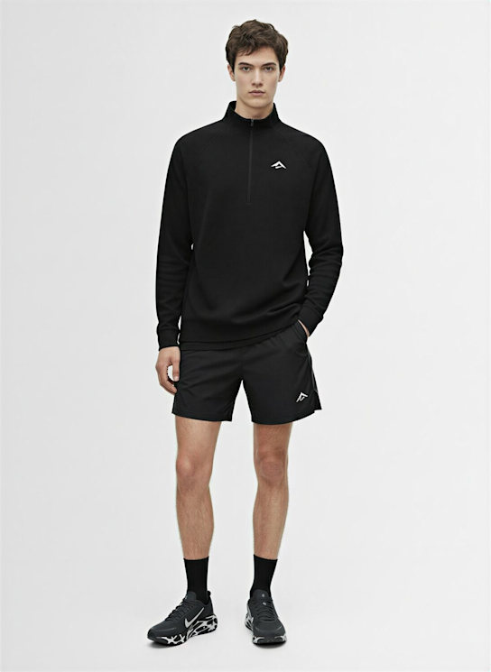 Nike: Langärmeliges T-Shirt "Trail DRI-FIT“ - Black/Summit Wh - men_1 | Luisa Via Roma