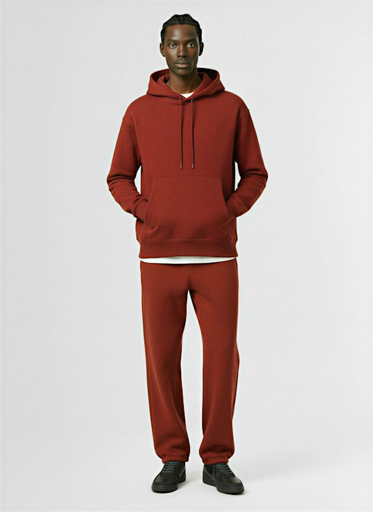 Nike: Sweat à capuche Wool Classics - Mars Stone - men_1 | Luisa Via Roma