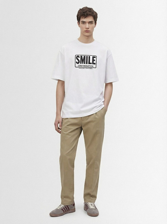 Dsquared2: Magliano loose fit棉质T恤 - men_1 | Luisa Via Roma