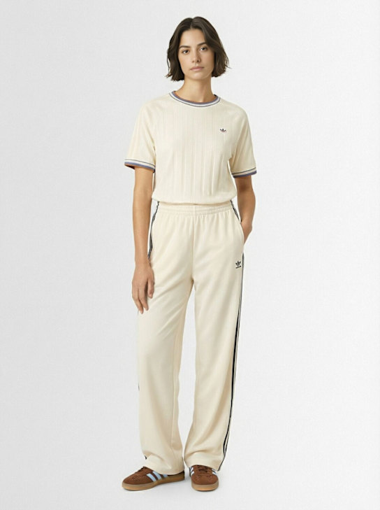 adidas Originals: Pantaloni sportivi in raso - women_1 | Luisa Via Roma