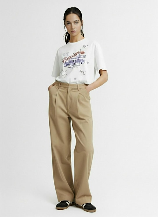 Nss Edicola: Bacioni da Luisa t-shirt - White - women_1 | Luisa Via Roma