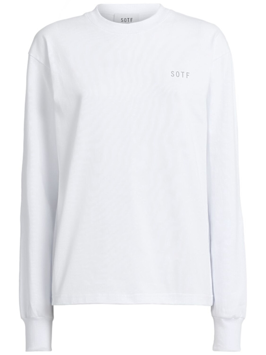 SOTF: Duomo标签长袖T恤 - 白色 - women_1 | Luisa Via Roma