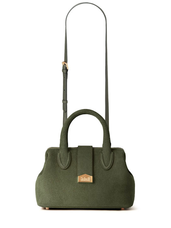 Schell: Small suede doctor bag - women_0 | Luisa Via Roma