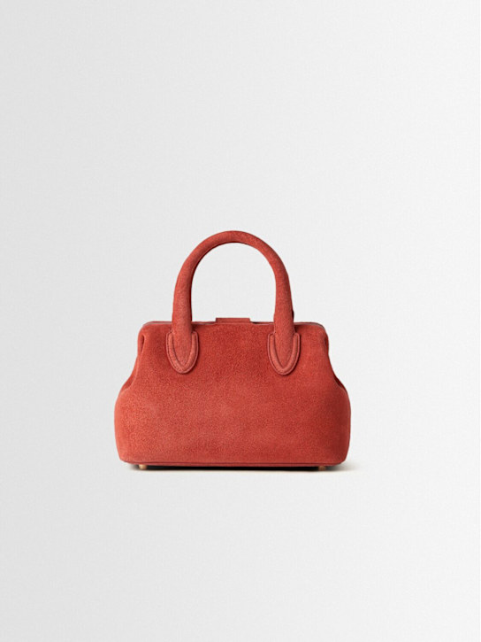 Schell: Small suede doctor bag - Rust - women_1 | Luisa Via Roma