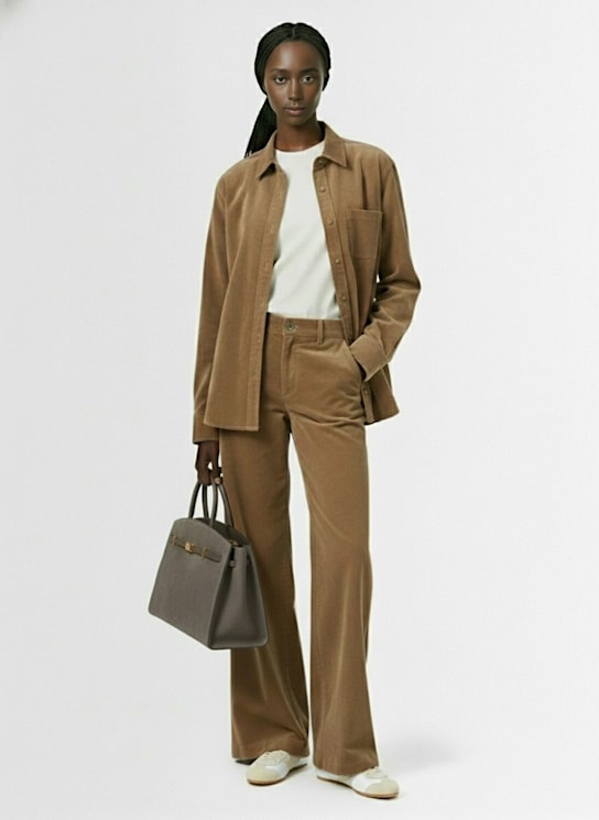 DeMellier: The Hudson suede top handle bag - Deep Olive - women_1 | Luisa Via Roma