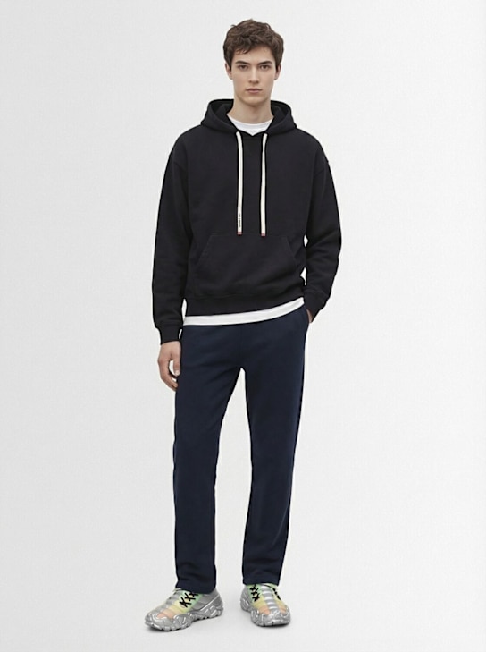 Dsquared2: Relax fit cotton hoodie - men_1 | Luisa Via Roma