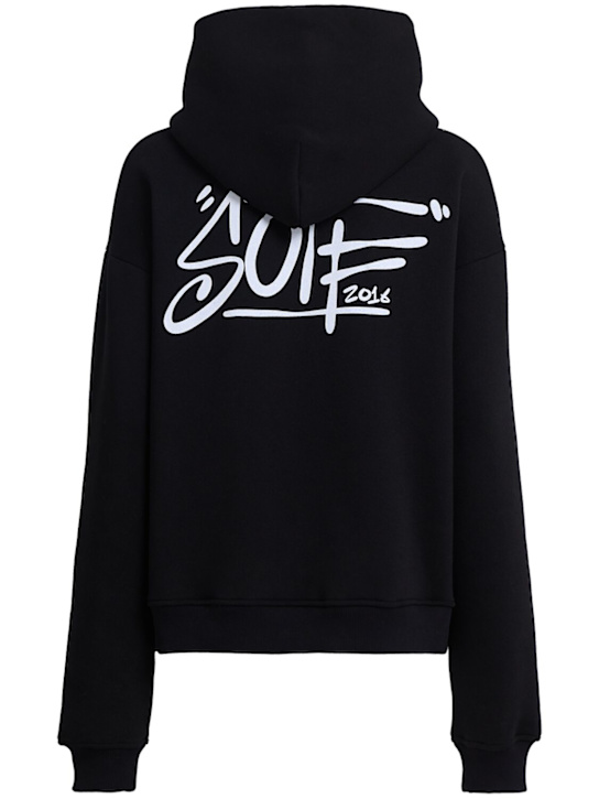 SOTF: Tag连帽卫衣 - 黑色 - women_1 | Luisa Via Roma