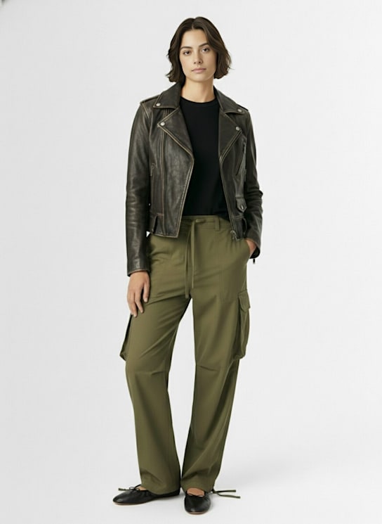 Golden Goose: Golden Goose Journey cargo pants - Multicolor - women_1 | Luisa Via Roma