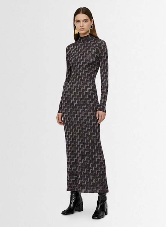 Missoni: Long sleeved long dress - women_1 | Luisa Via Roma