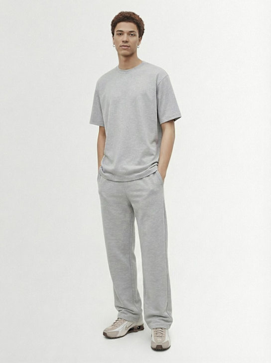Nike: Kurzärmeliges T-Shirt „Wool Classics“ - Matte Silver - men_1 | Luisa Via Roma