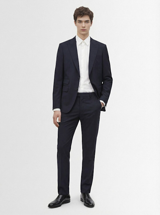 Dsquared2: London wool blend suit - men_1 | Luisa Via Roma