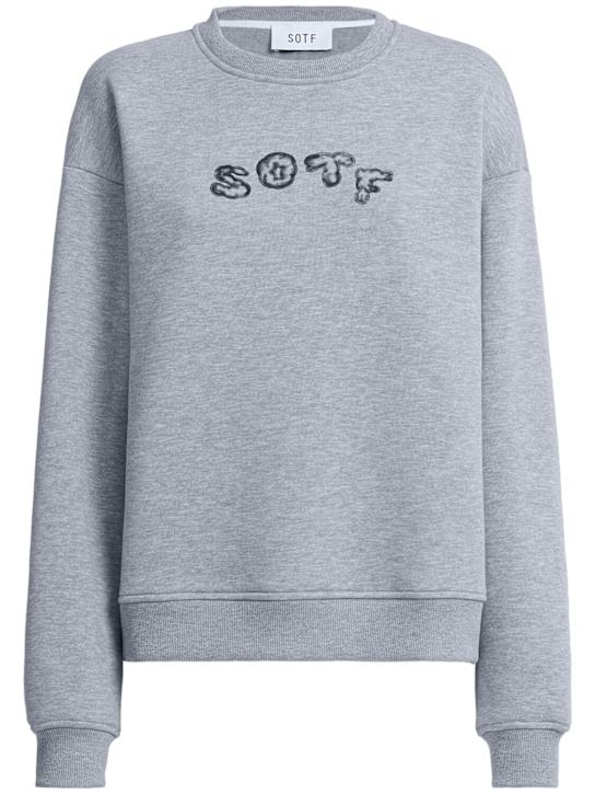 SOTF: UFO圆领卫衣 - 麻灰色 - women_0 | Luisa Via Roma