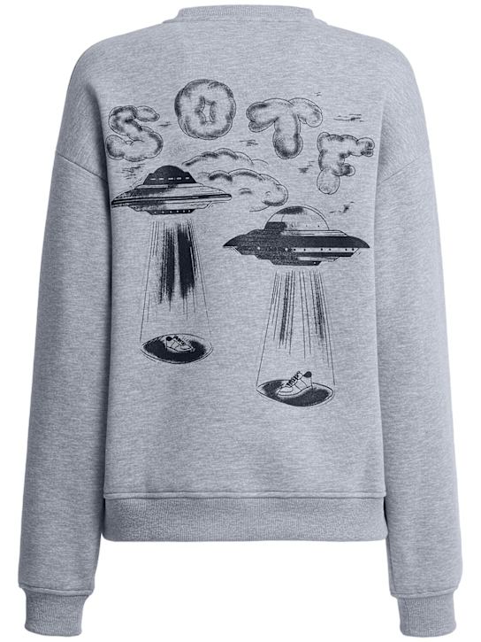 SOTF: UFO圆领卫衣 - 麻灰色 - women_1 | Luisa Via Roma