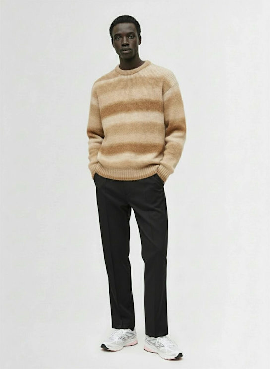 Family First: Cotton chino pants - Black - men_1 | Luisa Via Roma