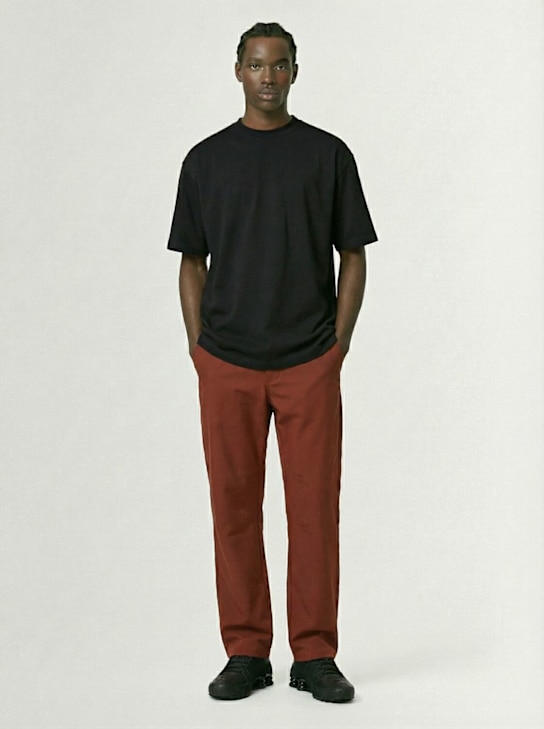 Nike: Wool Classics short sleeve t-shirt - Black - men_1 | Luisa Via Roma