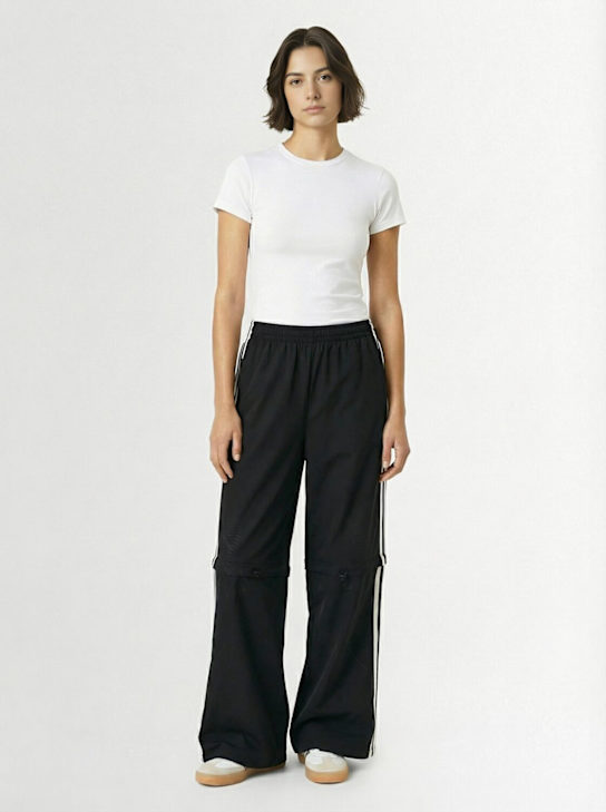adidas Originals: Teamgeist track pants - ブラック - women_1 | Luisa Via Roma